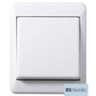 Elko - RS Renhvit utenpåliggende kryssvender for bruk der det ønskes styring fra flere enn to steder .