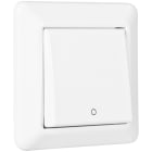 Elko - RS Renhvit innfelt bryter 2 polet for bruk på våtrom eller der det er krav om 2-polet brudd