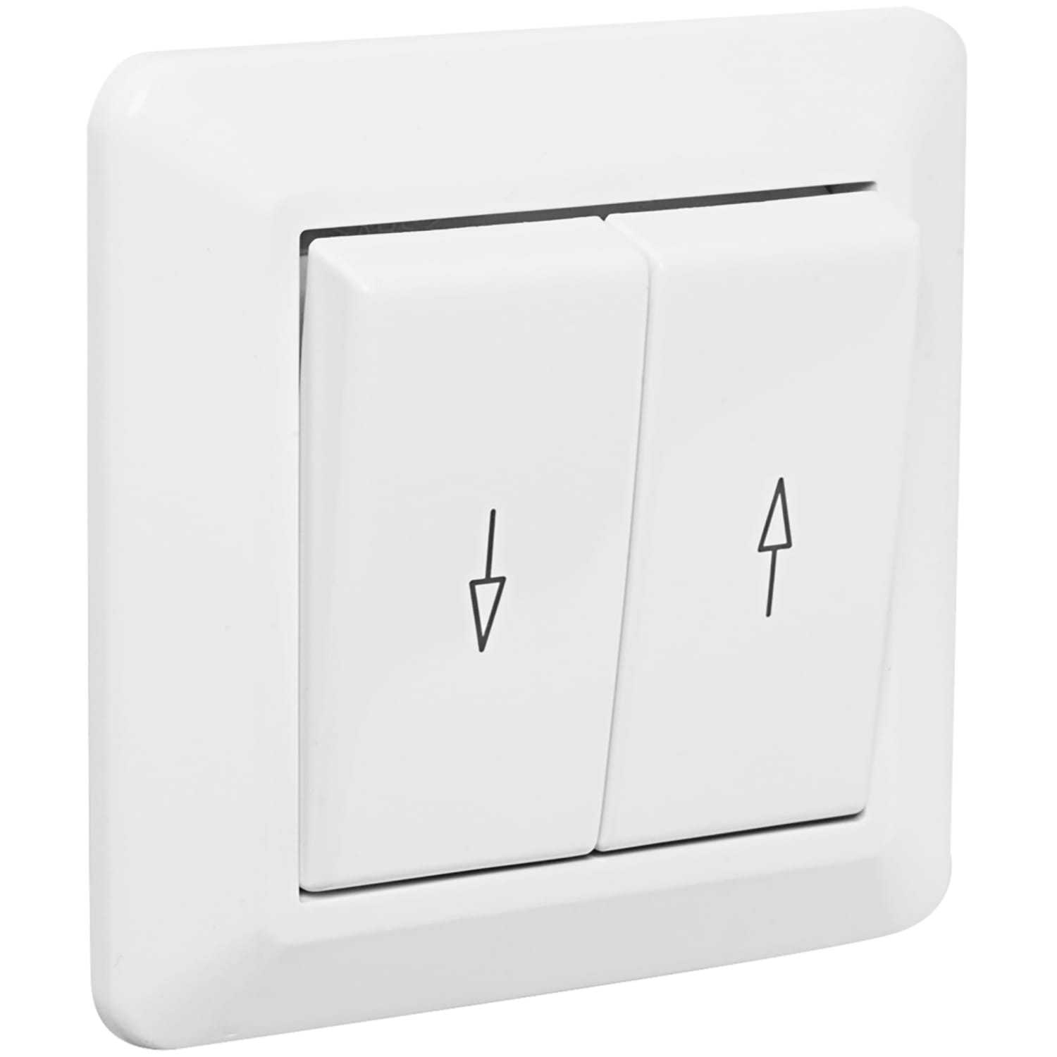 Elko - RS Renhvit innfelt markisebryter for bruk med småmotorer f.eks markiser