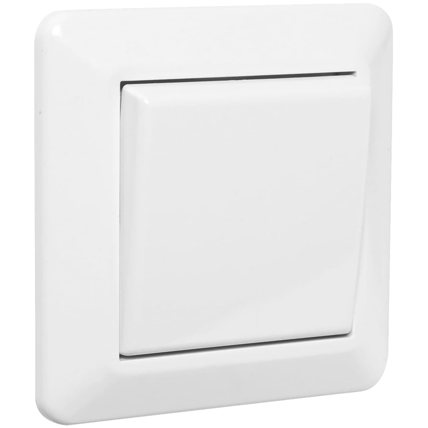 Elko - RS Renhvit vekselvender med hutigklemme,benyttes der det er behov for styring av lyset fra to steder