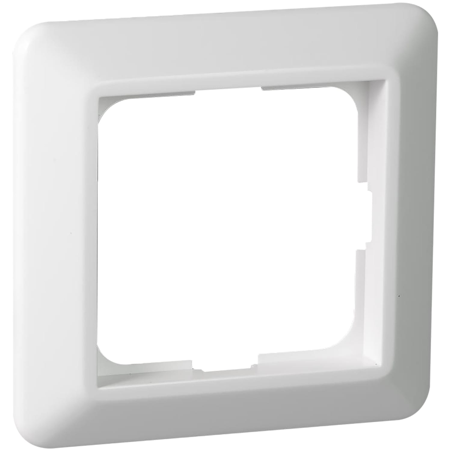 Elko - RS Renhvit 1-hulls ramme for bruk i innfelt installasjon eller sammen med påveggskappe