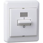 Elko - RS Renhvit utenpåliggende topolet vekselvender benyttes der det ønskes lysstyring fra to steder.