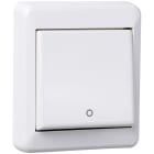 Elko - RS Renhvit 2 polet påveggsbryter med hurtigklemme, benyttes der det er krav om topolet brudd