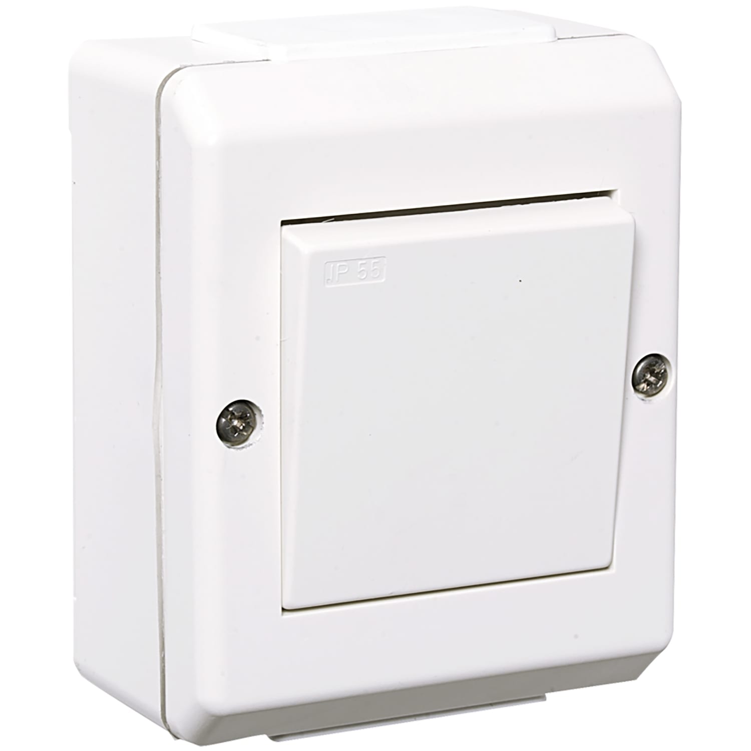 Elko - RS Renhvit IP55 kryssvender for bruk i våte og fuktige miljøer.