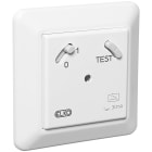 Elko - RS Renhvit jordfeilbryter for veggboksmontering, benyttes typisk ved rahabilitering av bad etc.