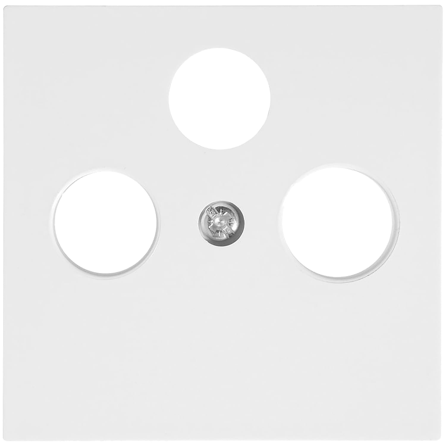 Elko - RS Nordic sentralplate for Radio/TV/Satelitt eller multimediauttak.