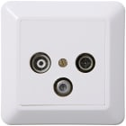 Elko - RS Nordic multimediakontakt 8dB for stjerneanlegg