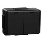 Elko - Dobbel stikk IP44 m/j P RS SO