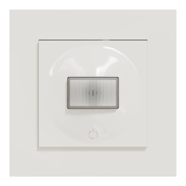 Elko - ELKO SMART - PIR med trykk dimmer - Plus Polarhvit - min 0W med valgfri nøytral, 7W uten - max 200W