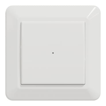 Elko - ELKO SMART - Trykknapp dimmer - RS Polarhvit - min 0W med valgfri nøytral, 7W uten - max 200W