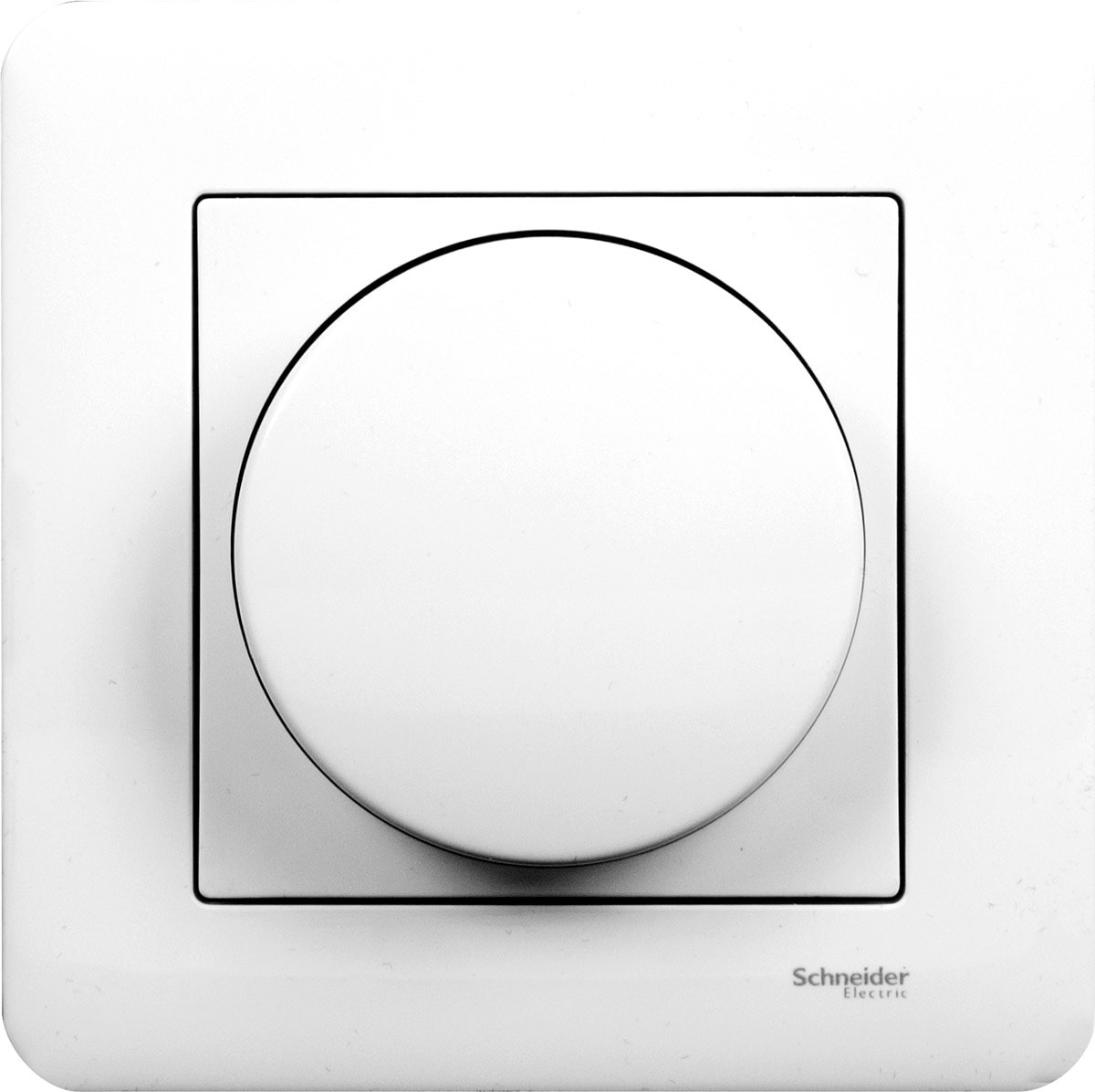 Unilamp - Schneider Exxact dimmerfront. Tilleggsprodukt til UniDim+ 500-dimmere.