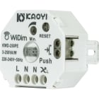 Unilamp - WiDim B 250 veggdim 3-250W Innfelt pushdim fjern/lokal