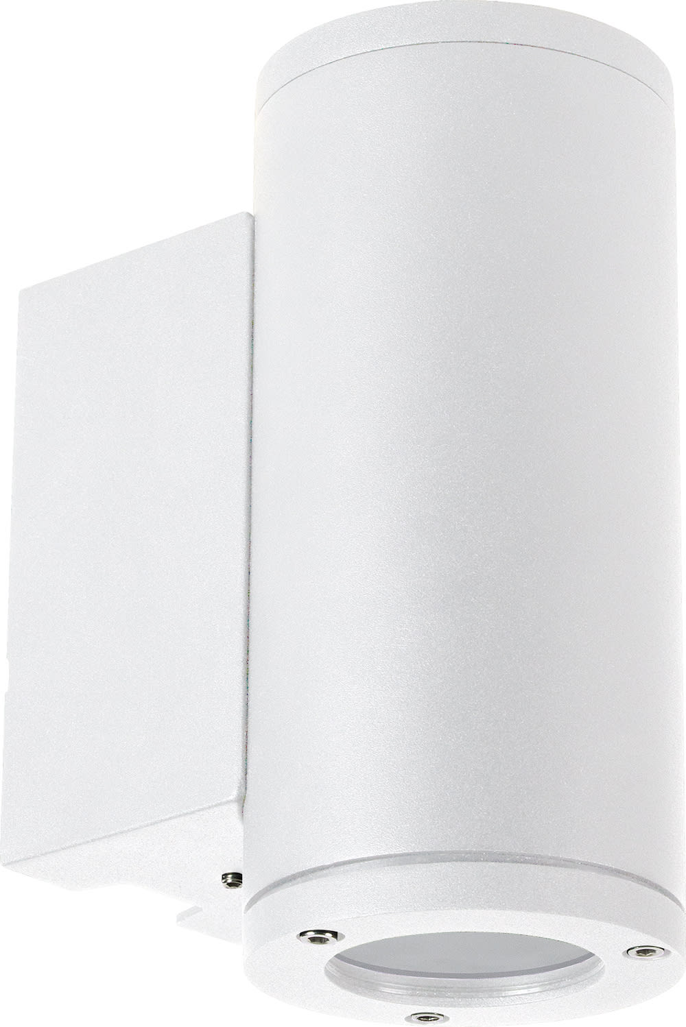 Unilamp - Veggarmatur Opp/Ned Tubus 2x5W 3K IP55 Hvit