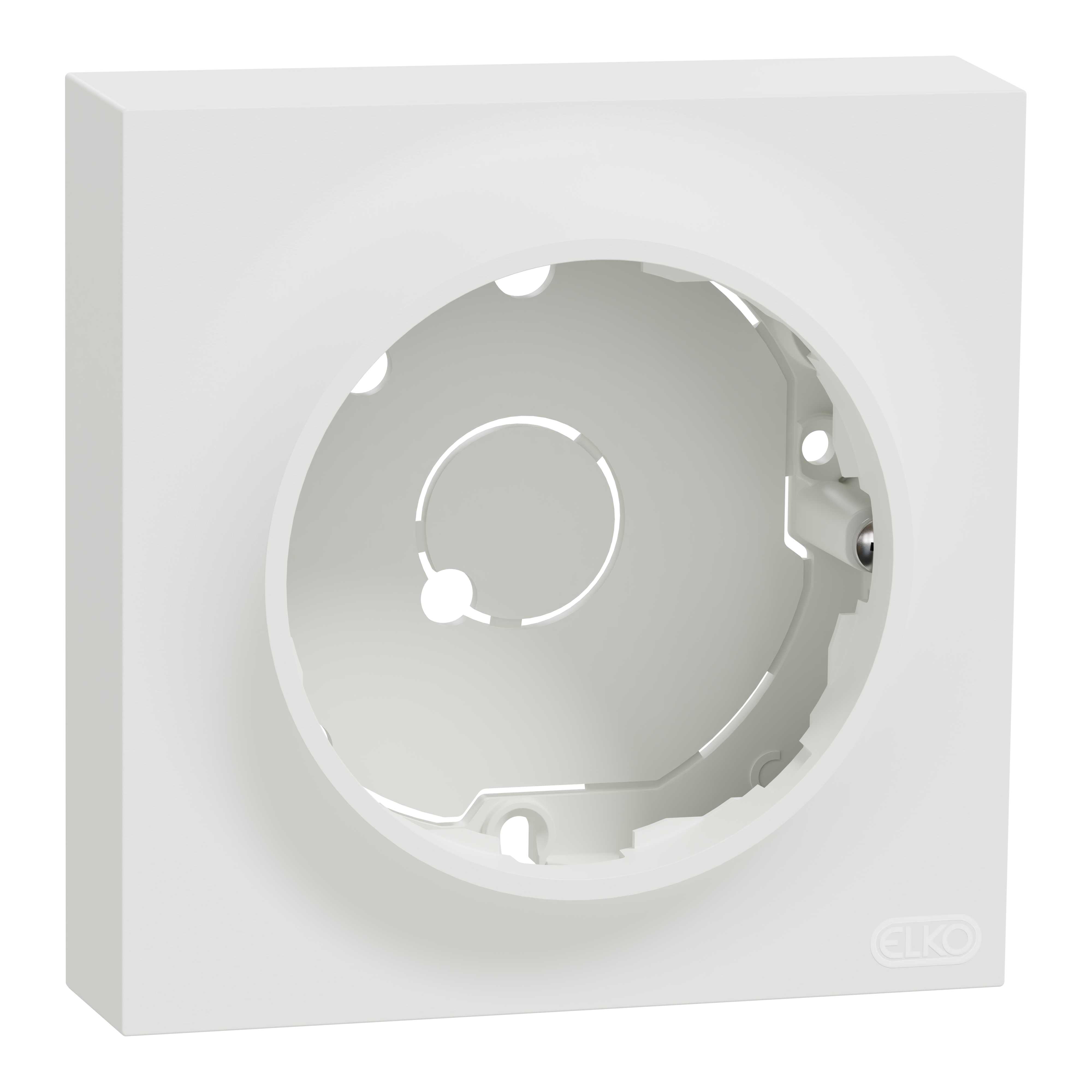 Elko - ELKO One - Enkel påveggskappe lav renhvit