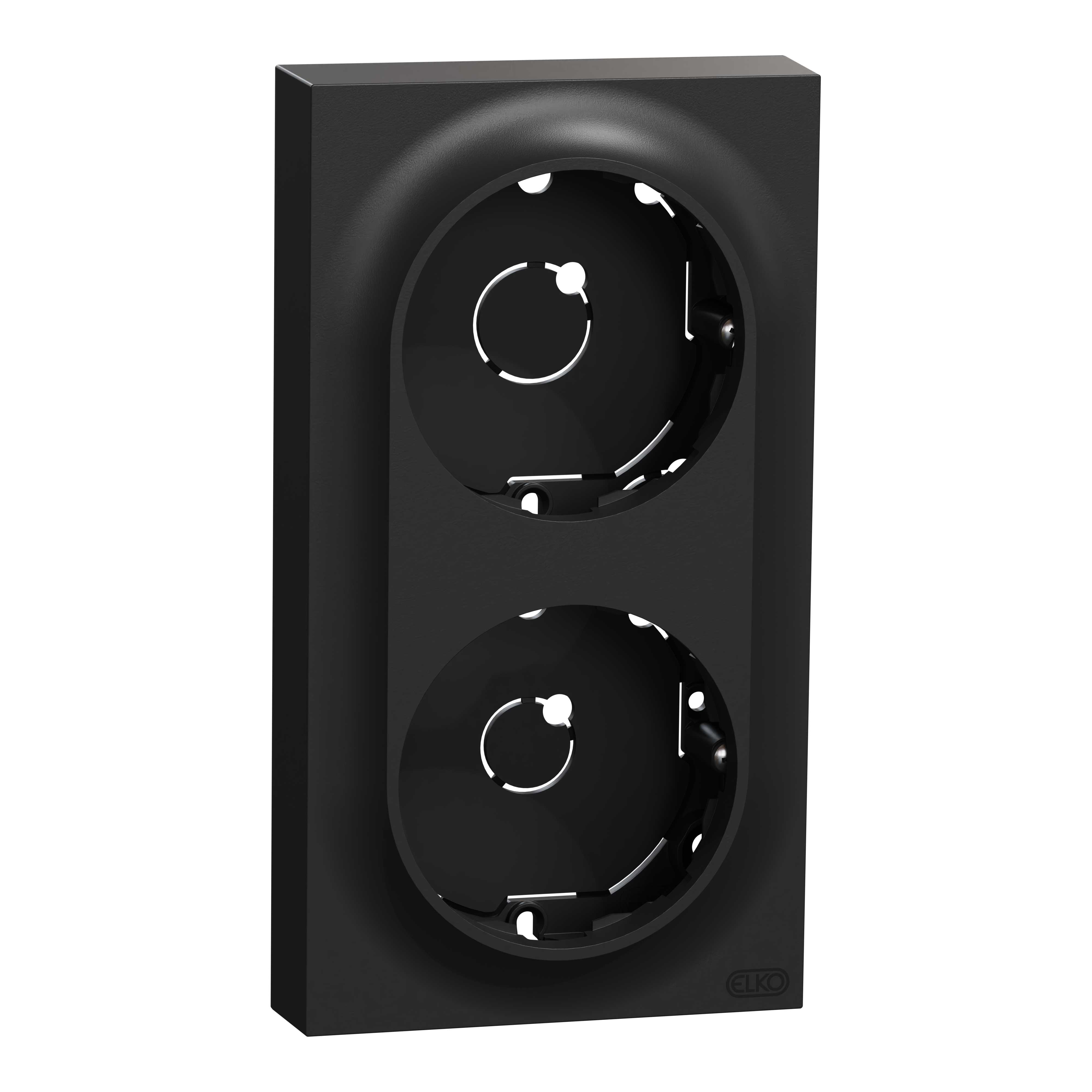 Elko - ELKO One - Dobbel påveggskappe lav sort