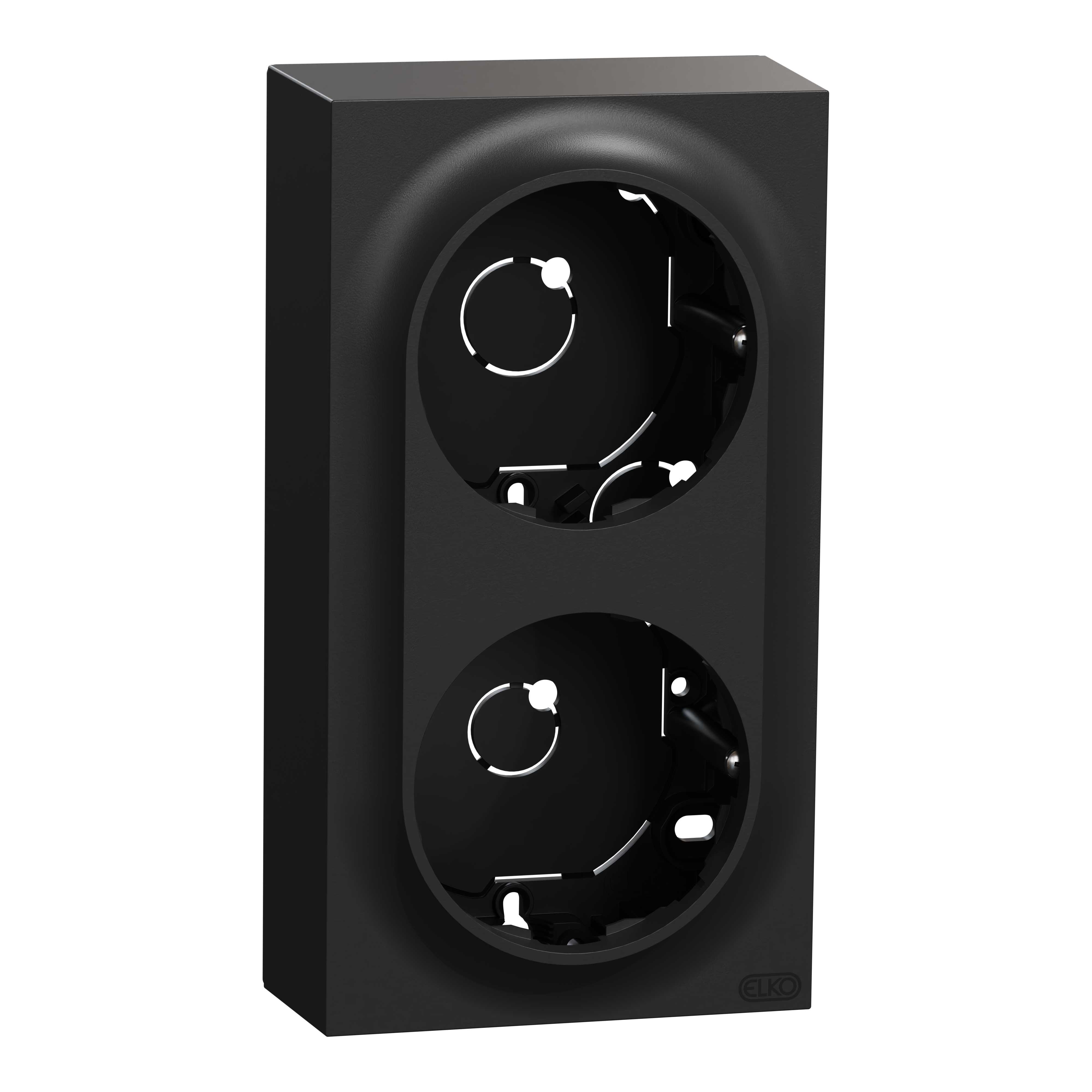 Elko - ELKO One - Dobbel påveggskappe høy sort