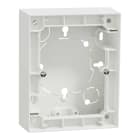 Elko - ELKO One - Kappe dobbel innfelt for stikkontakt renhvit