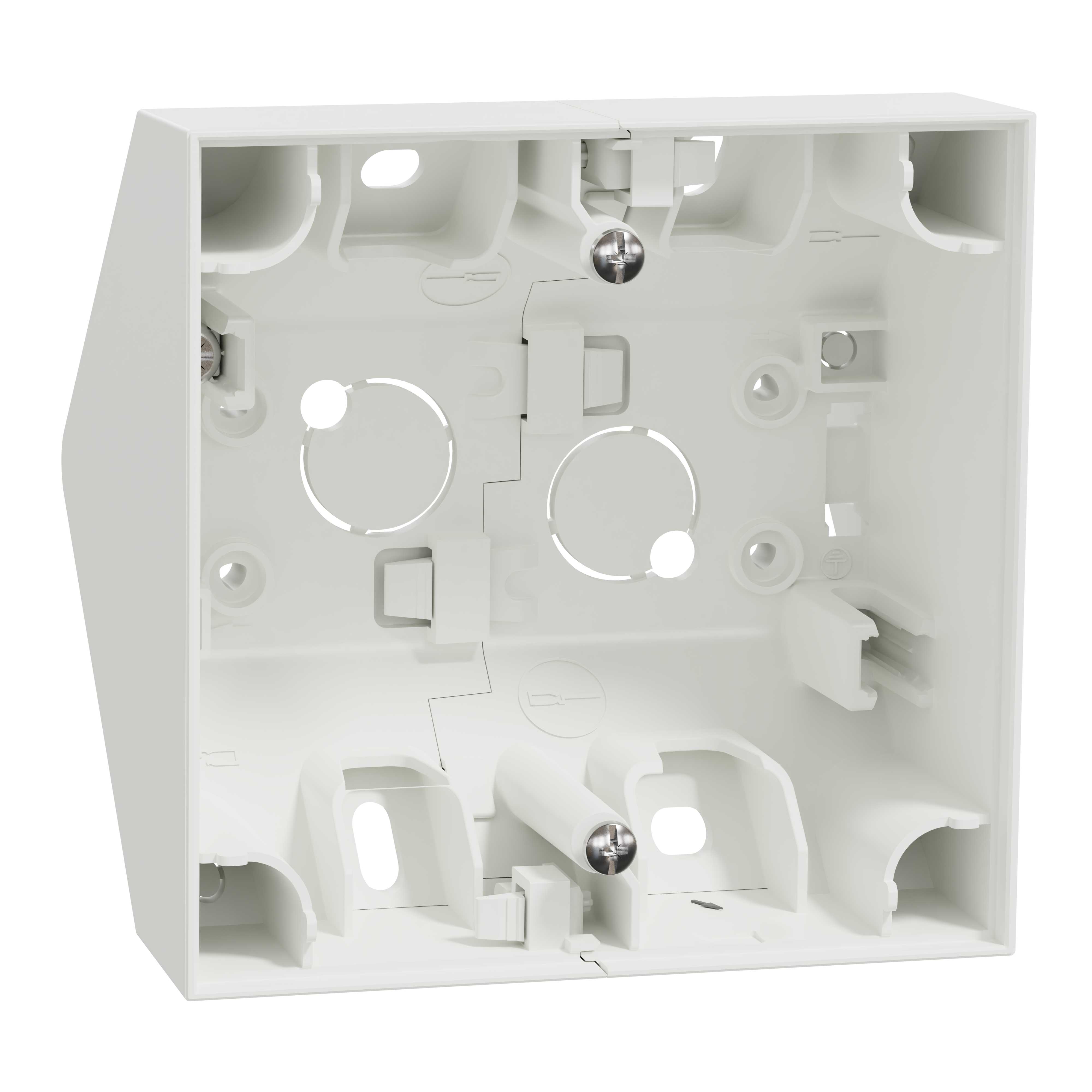 Elko - ELKO One - Hjørnekappe 1-hull renhvit