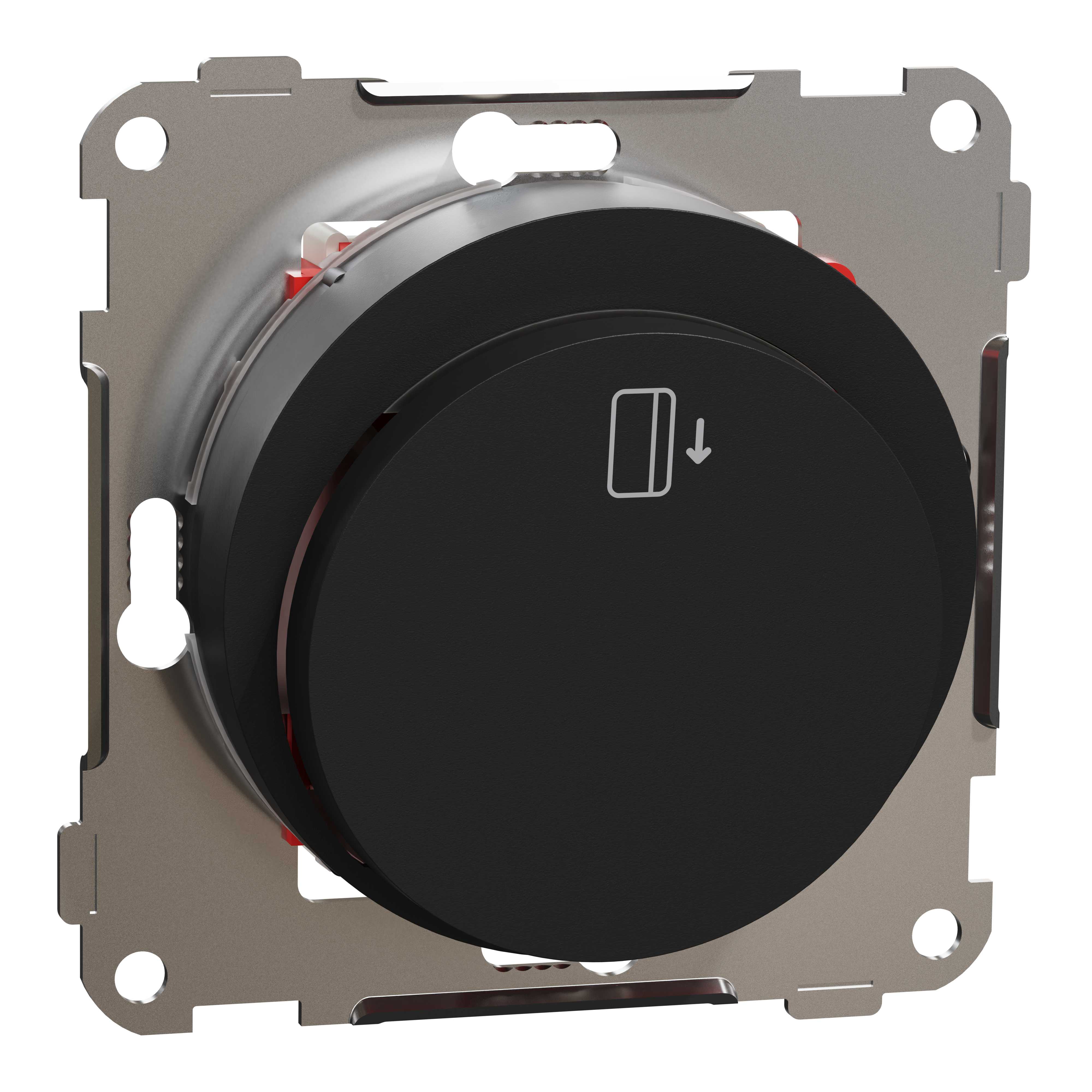 Elko - ELKO One - Nøkkelkortbryter 1/2/6  sort IP21