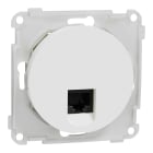 Elko - ELKO One - modularuttak 1x8 kat 6 UTP for LSA terminering, renhvit