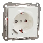 Elko - ELKO Plus enkel stikk med 1-polet timer for laster opptil 16A, i fargen polarhvit