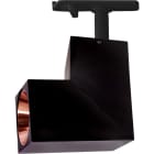 Unilamp - Twist Square Spot 6W 2700K SORT Dim til Titan skinne