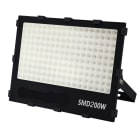 Unilamp - PowerCone 200W 4000K Sort Lyskaster IP66