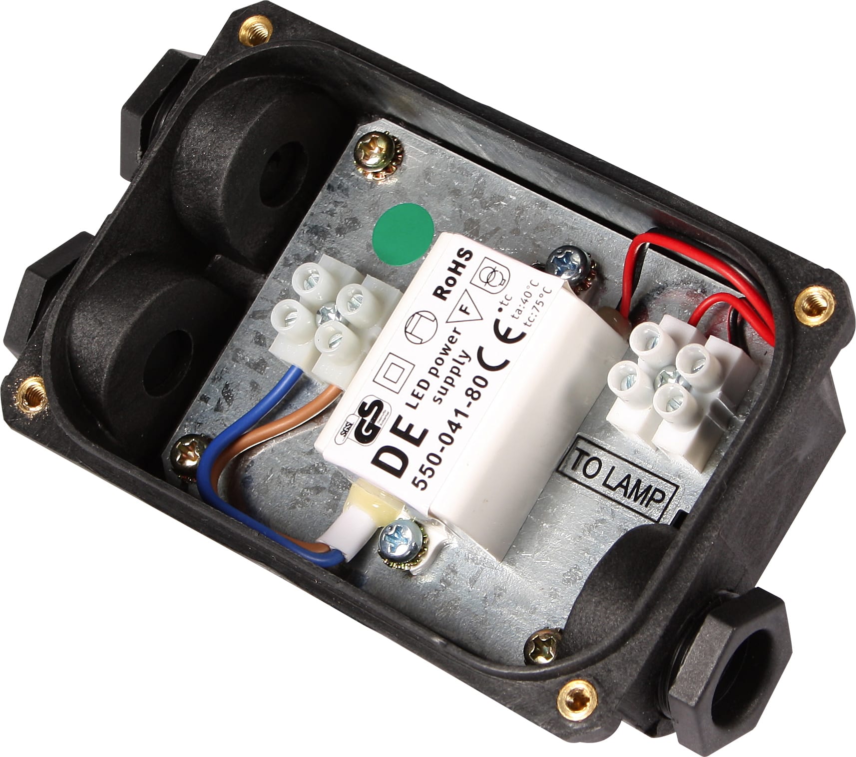 Unilamp - Driver box 350mA 3W IP67 f/nedgrav.