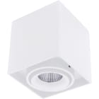 Unilamp - Lightbox 1x7W 2700K Hvit Utenpåliggende downlight, IP23