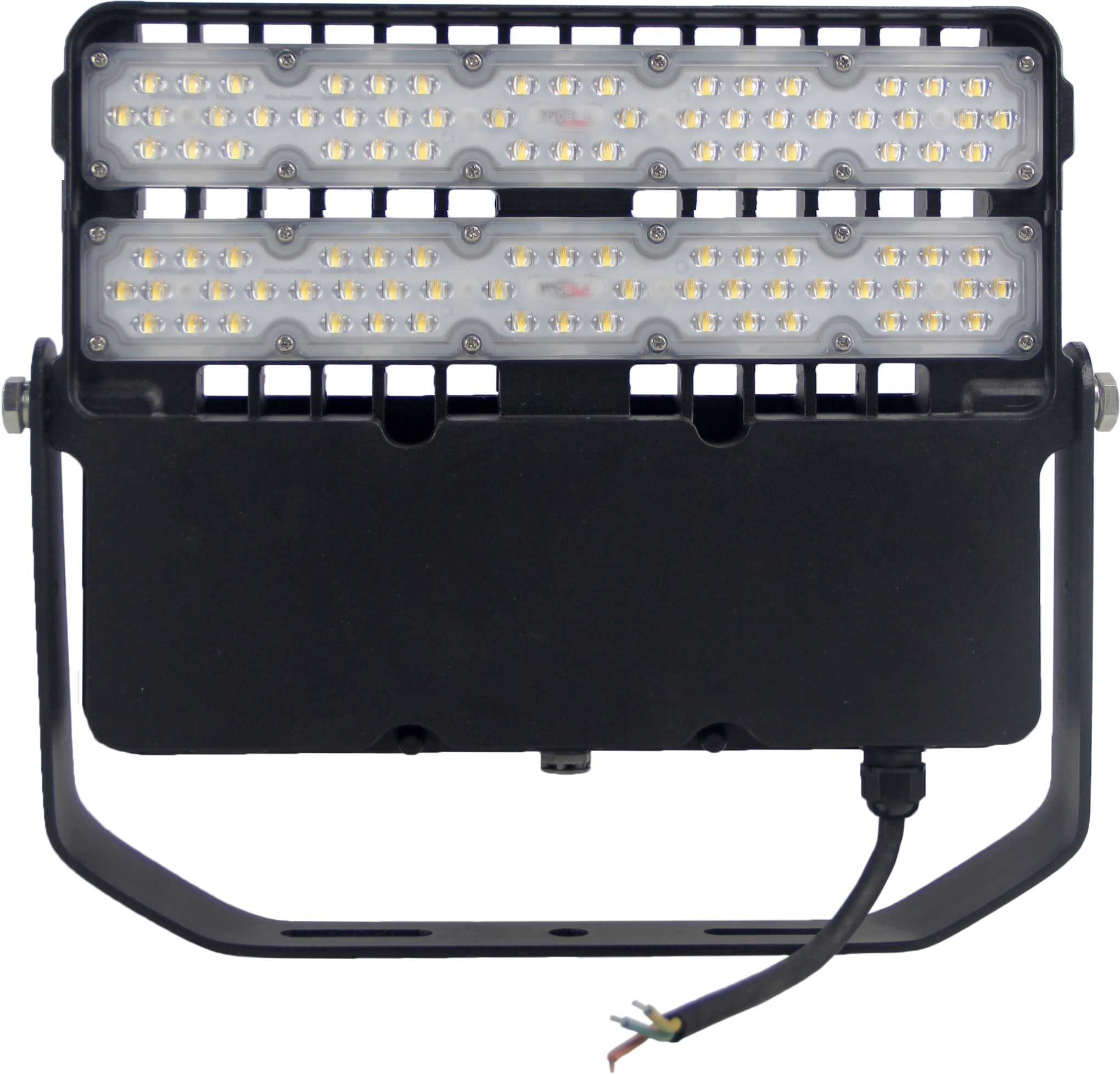 Unilamp - Power Area 12Klm 100W 4K Sort Asymmetrisk lyskaster IP66