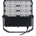 Unilamp - Power Area 9600lm 80W 4K Sort Lyskaster asymmetrisk
