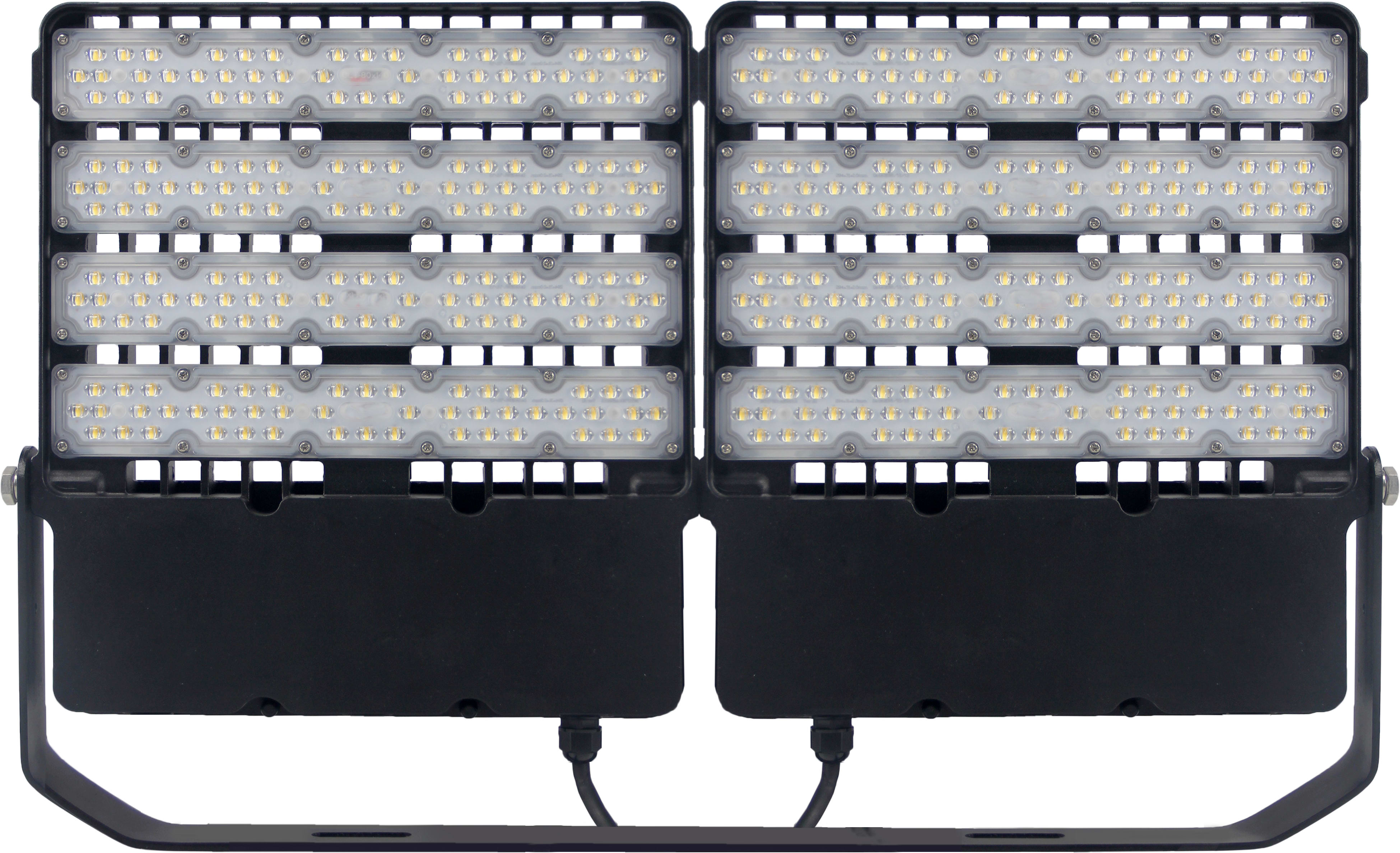 Unilamp - Power Area 48Klm 400W 4K Sort Asymmetrisk lyskaster IP66