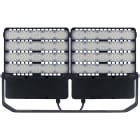 Unilamp - Power Area 48Klm 400W 4K Sort Asymmetrisk lyskaster IP66