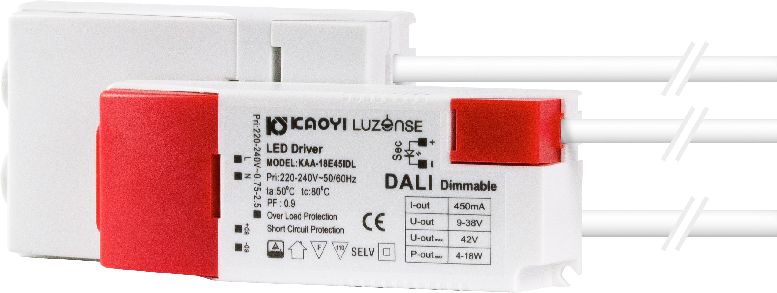 Unilamp - DALI LED DRIVER 4-18W 450MA MED KOBLINGSBOKS