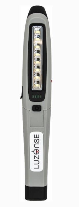Unilamp - Work Light Oppladbar USB Grå/Sort med USB lader.