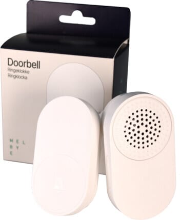 Unknown - Trådløs ringeklokke 230V hvit