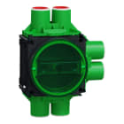 Schneider Electric - Veggboks 1M 12-27 mm 6-rør Multifix veggboks enkel 12-27