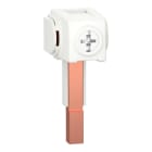 Schneider Electric - Koblingsklemme - vertikal - 35mm2 Cu, pakning med 4stk - for samlekinne