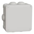 Schneider Electric - Mureva Box - boite de dérivation avec embouts - 105x105x55 - IP55 - blanc polair