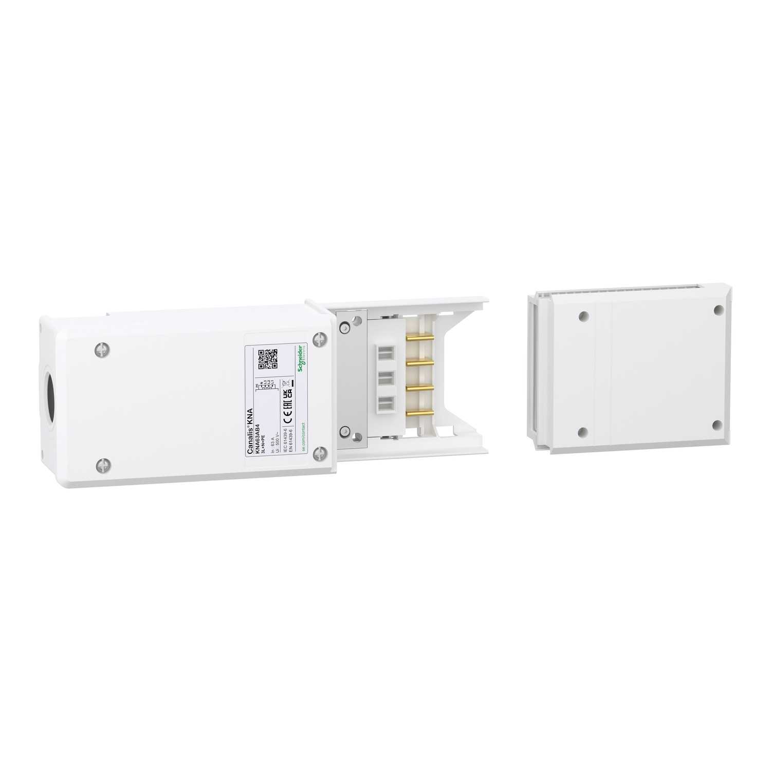 Schneider Electric - ENDETILFØRSEL 40-63A V/H