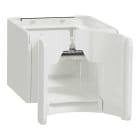 Schneider Electric - Modul endestykke grenstav og stolpe - Hvit