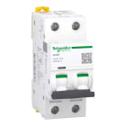 Schneider Electric - iC60L - Automatsikring - 2P - 10A - K-kurve - I2=1,2
