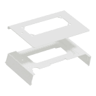 Schneider Electric - Flensplate-metall-med utsparing for FL21 flenser-bredde300mm-for PrismaSeT G-IP30-med grønn topp