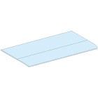 Schneider Electric - Topp/bunnpl. PrismaSeT G 300mm LVS01039