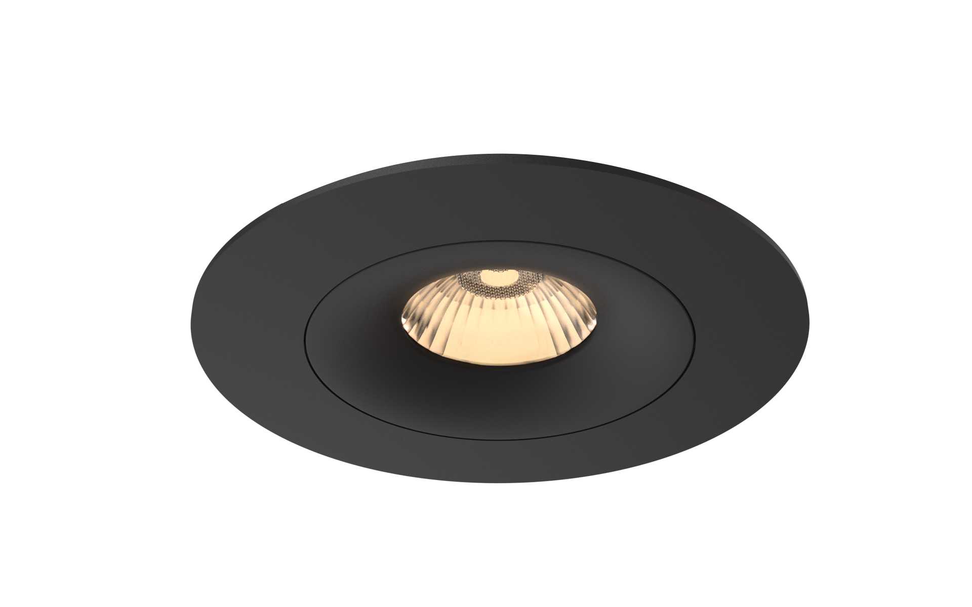 Aneta Lighting - LYNX-27 DOWNLIGHT SORT IP44 ISOSAFE CUT-OUT 73 til 83mm