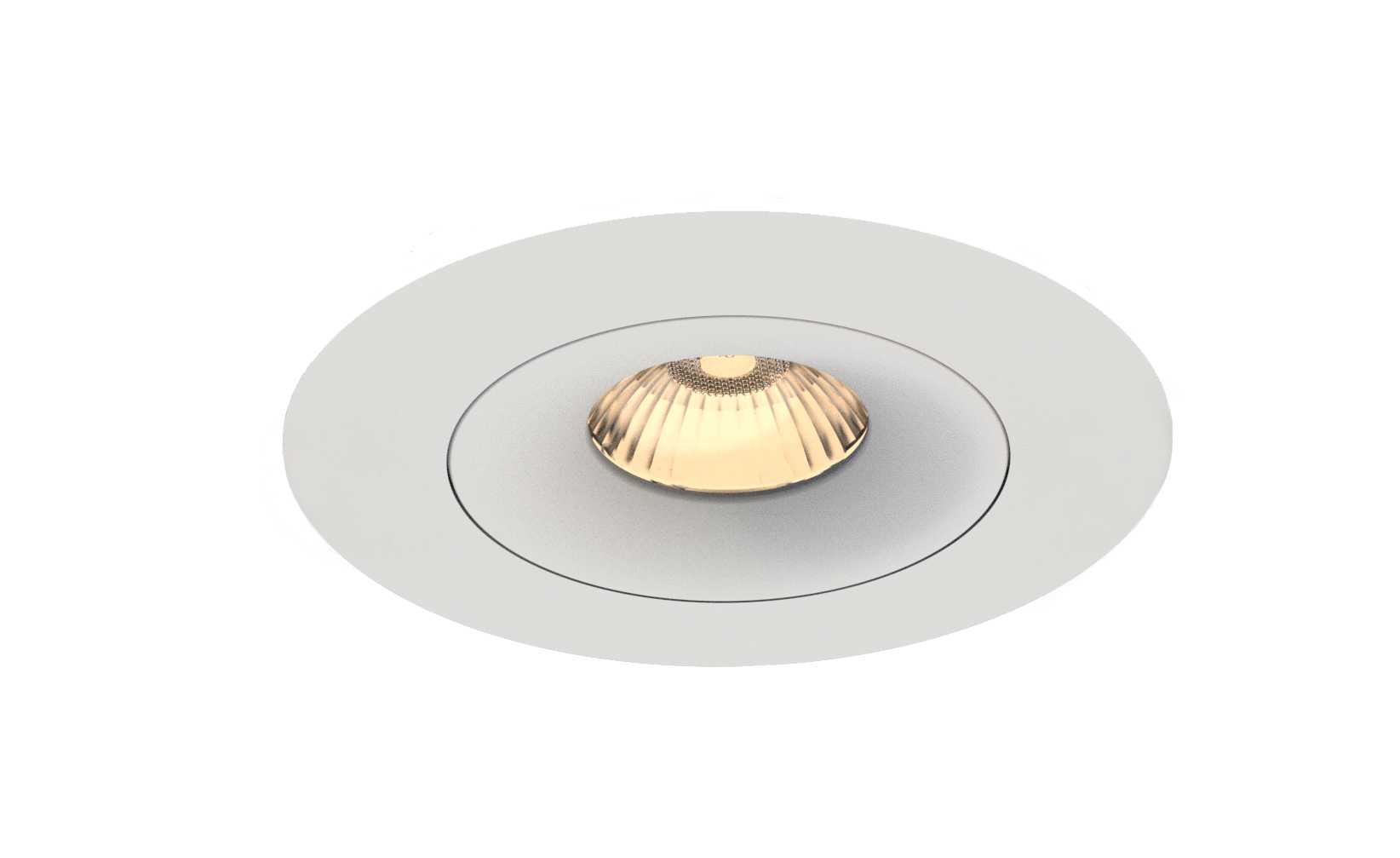 Aneta Lighting - LYNX-27 DOWNLIGHT HVIT IP44 ISOSAFE CUT-OUT 73 til 83mm