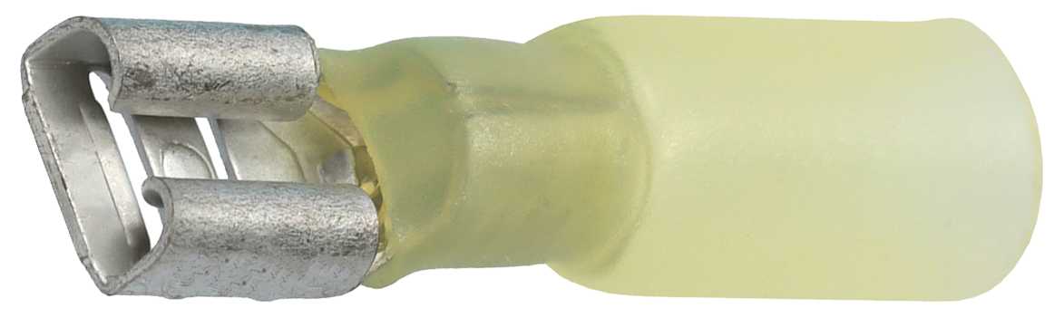 Abiko - Flatstifthylse, vanntett Non-insulated female disconn