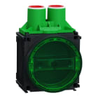 Schneider Electric - Multifix veggboks enkel 12-27mm platetykkelse leveres med 2 rørinnføringer UTEN stenderfeste