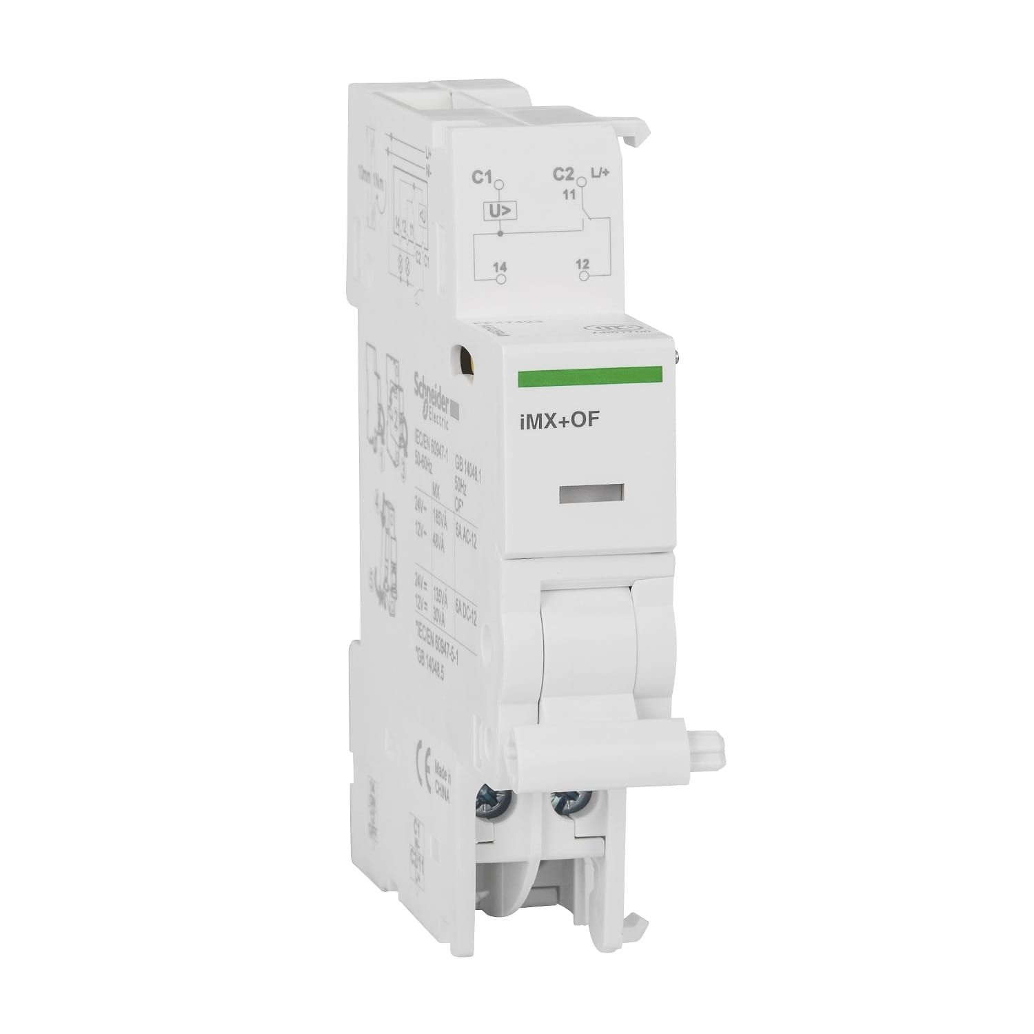 Schneider Electric - Arbeidstrømutløser iMX. 24VAC/DC for iC60