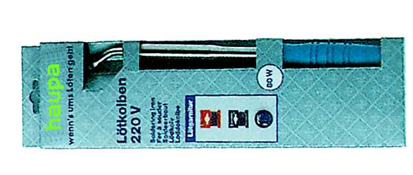 Haupa - Loddeboltsett 80W